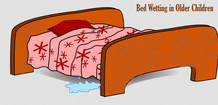 bed wetting older children