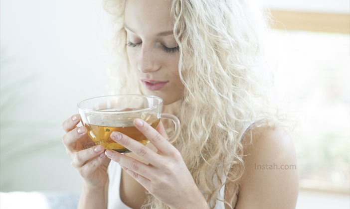 women yerba mate tea