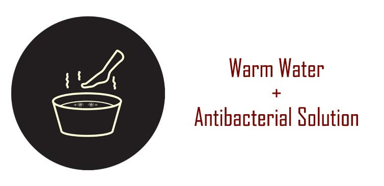 warm water antibacterial