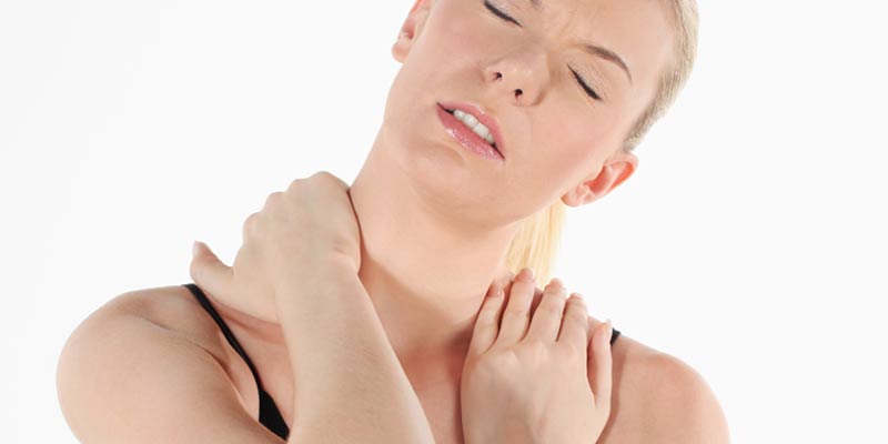 women neck pain