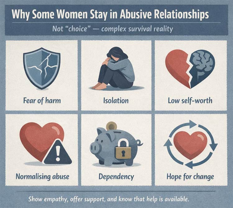 Women Abusive Relationships Infographic