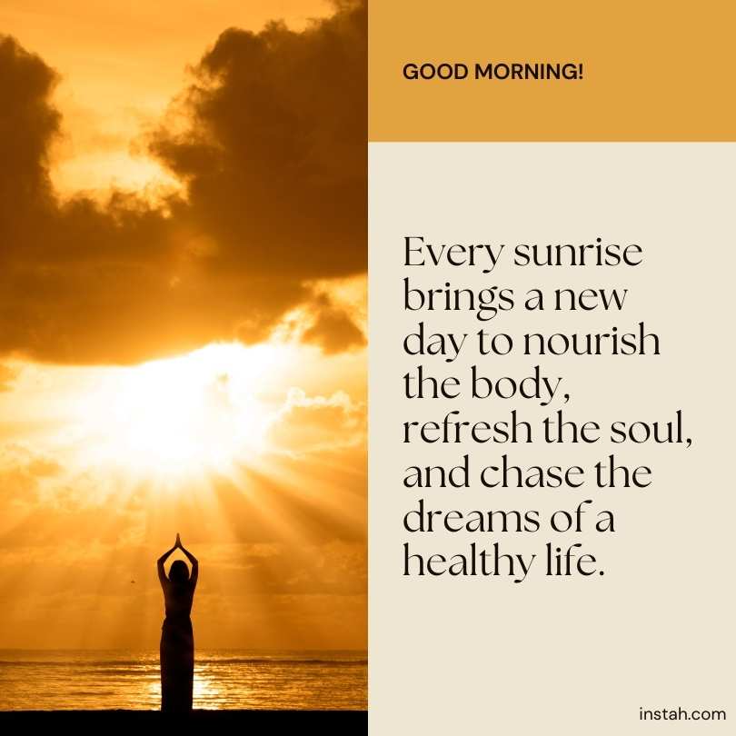 Good Morning Health Sunrise