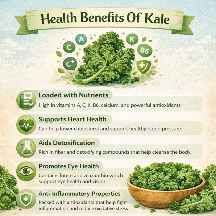 Health Benefits Of Kale