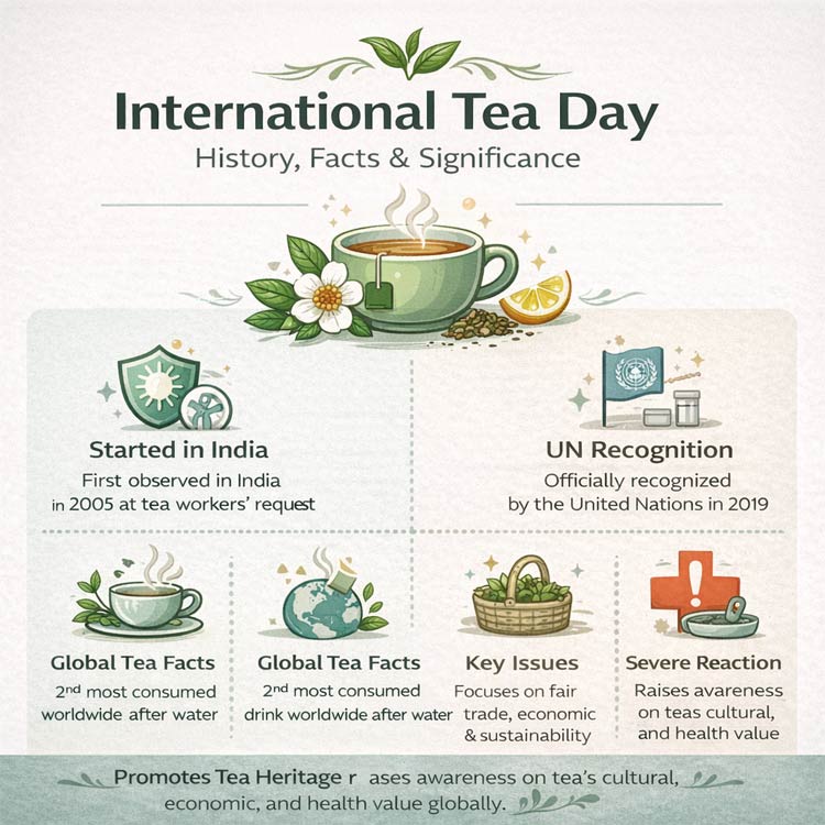 International Tea Day Infographic